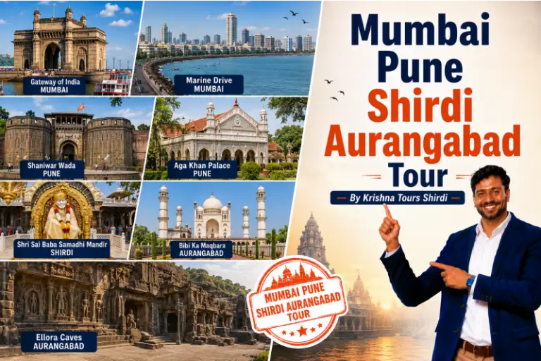 Krishna Tours Shirdi Mumbai Pune Shirdi Aurangabad Tour